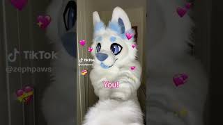 ❤️ furry furries fursuit viral tiktok fyp shorts [upl. by Dlanod]