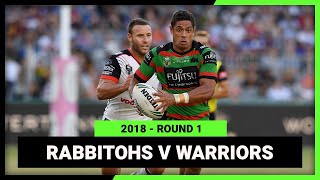 NRL 2018  South Sydney Rabbitohs v New Zealand Warriors  Full Match Replay  Round 1 [upl. by Iey]