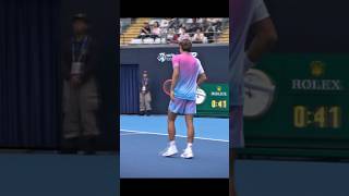 Cobolli huge backhand🤯tennis cobolli shorts [upl. by Celene900]