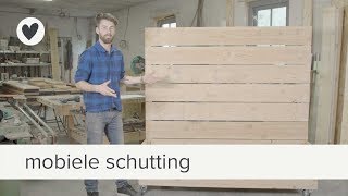 maak je eigen schutting op wielen  diy  vtwonen [upl. by Drannek59]