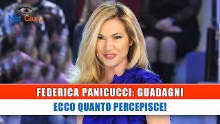 Federica Panicucci Guadagni Ecco Quanto Percepisce [upl. by Aerdnad]