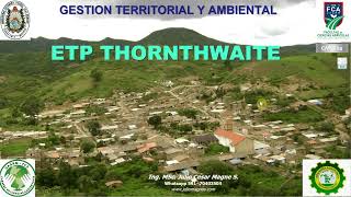 Evapotranspiración Potencial de Guatemala  Método de Thornthwaite ETP desarrollado en ARCPY [upl. by Eissahc721]