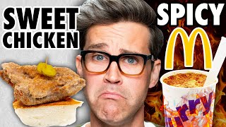 Sweet Spicy Food vs Spicy Sweet Food Taste Test [upl. by Beekman]