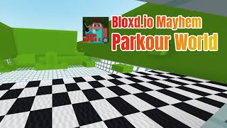 Bloxdio Mayhems BGGEST Parkour world  Bloxdio [upl. by Adnohsirk]