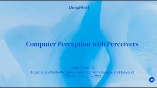 Computer Perception with Perceivers [upl. by Eblehs703]