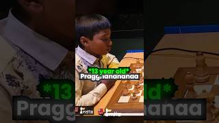 Little Pragg STUNS Hikaru Nakamura 💀 praggnanandhaa hikarunakamura [upl. by Laemaj]