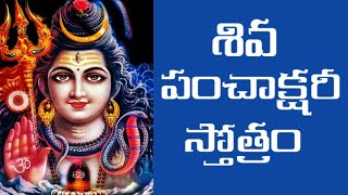 Shiva panchakshari stotram  Nagendra Haraya Trilochanaya song with lyrics  lord shiva [upl. by Casmey]