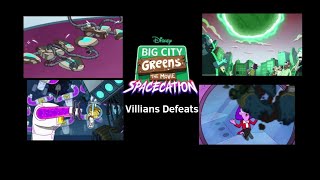 Big City Greens The Movie Spacecation Villians Defeat [upl. by Lotsyrc]