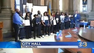 City Council honors Audenried for winning Philly Public League title [upl. by Asylem]