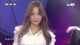 Dal Shabet 1st Week of February quotSomeone Like Uquot The Show 222016 [upl. by Niveek]