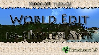 Minecraft  World Edit für Singleplayer installieren  Tutorial 17x [upl. by Weyermann]