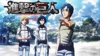 Shingeki no Kyojin Opening 5 Full ver Shoukei to Shikabane no Michi [upl. by Brandie]