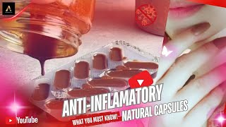 Anti inflammatory  Anti inflammatory Natural remedy Anti inflammatory natural capsules 💫✨ [upl. by Milo180]