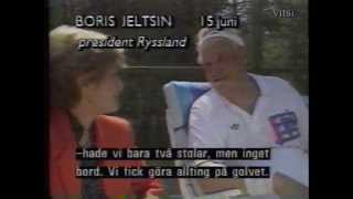 Interview w the unpredictable and hot tempered Boris Jeltsin 1992 [upl. by Aniela541]