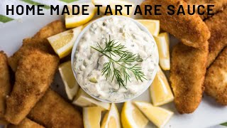 Home made Tartare Sauce  Easy to follow Recipe [upl. by Araek946]