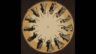 MUYBRIDGE ZOOPRAXISCOPE DISK WALTZING COUPLE 1893 [upl. by Ianthe]