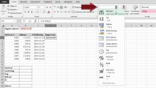 Hur du skapar datumfunktioner i Microsoft Excel [upl. by Flodnar]