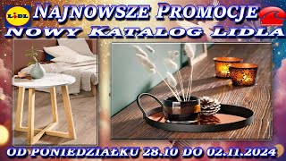 LIDL  Katalog Od Poniedziałku 28102024 r  Najnowsze Promocje – Nowy Katalog Lidla [upl. by Phalan]