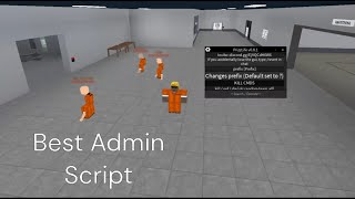 Best Prison Life Admin Script  PrizzLife v081 [upl. by Kcinnay]