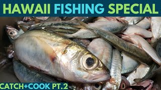 Hawaii Fishing AkuleHalalu CatchCook1K Giveaway Special Part 2 [upl. by Belda]