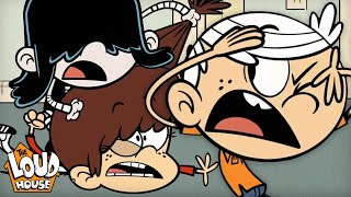 Every Single Loud House Family Fight Ever  The Loud House [upl. by Yajnas]