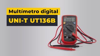 Multímetro digital UNIT UT136B [upl. by Annawyt]