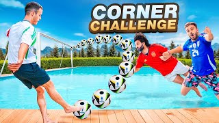 ⚽️⛳️ CORNER CHALLENGE in PISCINA 💦 [upl. by Etnoed196]