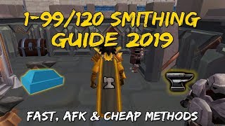 199120 Smithing Guide 20192020  Mining amp Smithing Rework Runescape 3 [upl. by Lawrence]