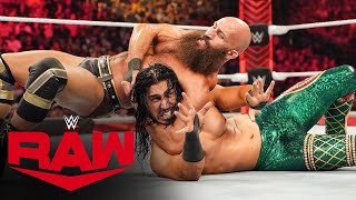 Mustafa Ali vs Ciampa Raw May 30 2022 [upl. by Gorga350]