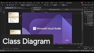 Class Diagram in Visual Studio 2022 Class Designer Getting Started [upl. by Netsyrk36]