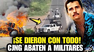 🚨¡SE DIO EL TOPON Mafiosos Del CJNG Atacan A Militares En Jalisco [upl. by Clifton]