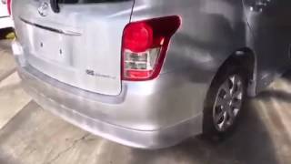 Toyota Fielder Body kit installation [upl. by Evannia]