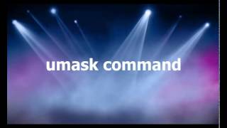 Default permissions using umask command tutorial  Linux Tutorial 23 [upl. by Britney]