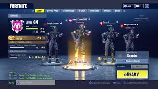 Fortnite Robot dance 100 in sync 4 people [upl. by Notnilk]