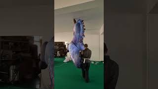 Galaxy Inflatable Horse Suit with Battery and blower for Visual Feast Stage Decoration [upl. by Isteb228]