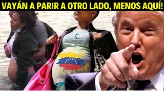 🔥MILES DE VENEZOLANAS LLEGARÓN A PARIR A EEUU PARA QUE SUS HIJOS OBTENGAN LA CIUDADANÍA [upl. by Fuld]