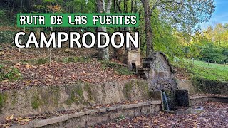 Ruta de las fuentes en CAMPRODON  Otoño en el pirineo catalán Girona [upl. by Ramled]