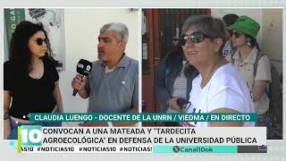 Convocan a una mateada y quottardecita agroecológicaquot en defensa de la universidad pública [upl. by Starks]