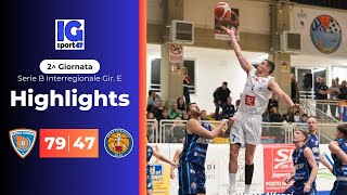 SiConTe Attila BasketBraderm Roseto 7947 Highlights e Interviste [upl. by Yaakov]