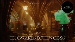 Hogwarts Potion Class ✧ 3 Hours Harry Potter Ambience ✧ Focus Study Creativity 🔮 [upl. by Essenaj641]