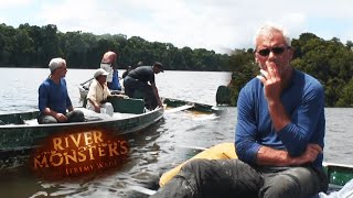 Jeremys SCARIEST Boat Experience  SPECIAL EPISODE  River Monsters [upl. by Negaem]