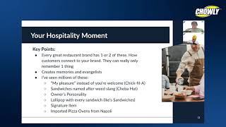 Restaurant Marketing Foundation Creating Memorable Hospitality Moments [upl. by Ylloj]