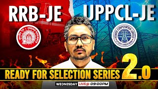 RRBJE 2024 UPPCLJE के लिए Ready For Selection Series 20 Raman Sir EAD Online Classes [upl. by Kcid]