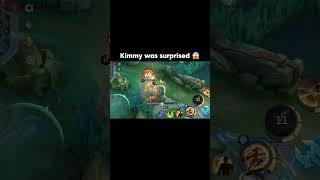 Kimmy was surprise 😱 mobilelegends mlbb miyukigaming fyp [upl. by Concettina]