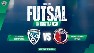 Futsal C1M  CCC Futsal SerramannaSestu Sardinia Futsal 48 [upl. by Nosyarg707]