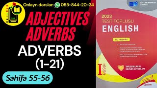 DİM YENİ TEST TOPLUSU 2023 İNGİLİS DİLİ  ADJECTIVES ADVERBS  Adverbs 121  Tam İzah [upl. by Ramej274]