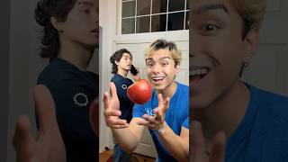 He ruined my magic trick… cegielskitwins funny magic [upl. by Ennael]