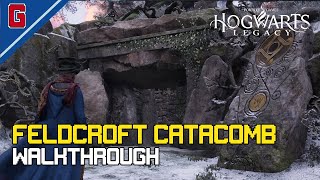 Hogwarts Legacy  Feldcroft Catacomb Walkthrough Includes All Collection Chests [upl. by Byler759]