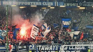 BEST OF  HSV Fans Ultras Nordtribüne Volksparkstadion I 2Bundesliga Juli 2023 Hamburg vs Schalke [upl. by Desta342]