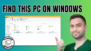 How to Find This PC on Windows 10 [upl. by Noval519]